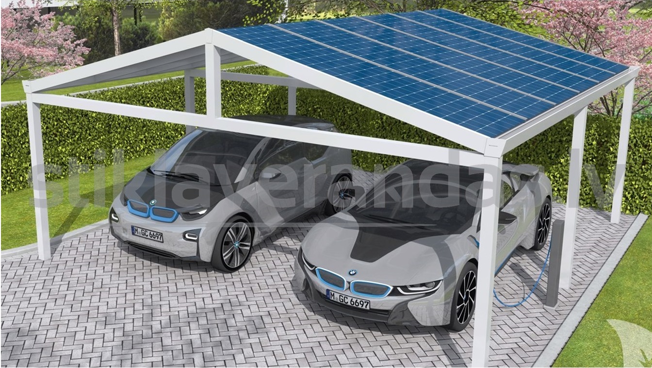 Auto Nojume Solar Saules Paneli Divvietiga 3