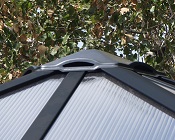 stikla verandas aluminija nojume brivi stavosa polikarbonata jumts mara ventilacija sm