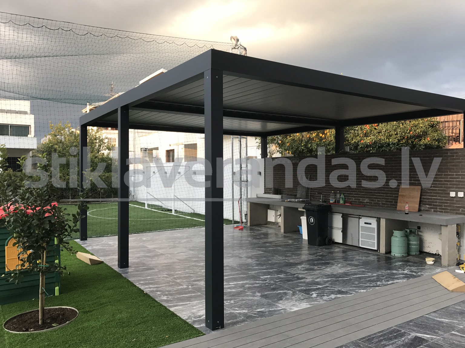 Stikla Veranda Pergola 10