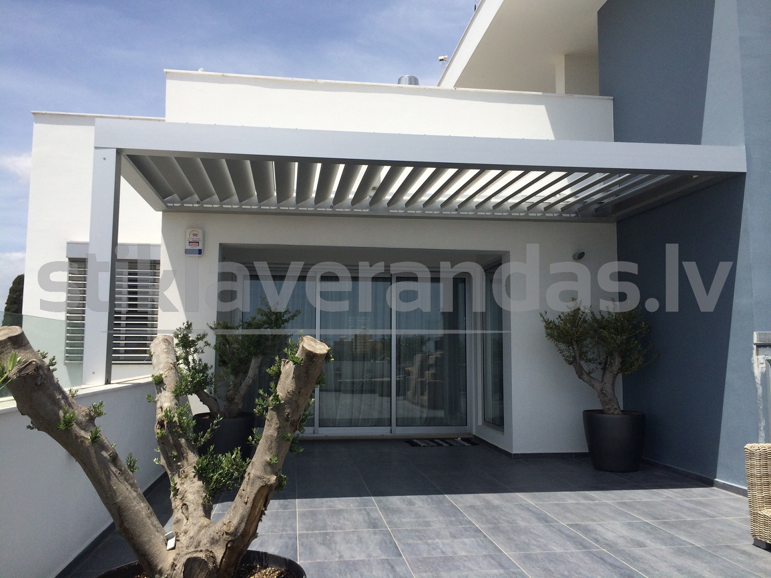 Stikla Veranda Pergola 12