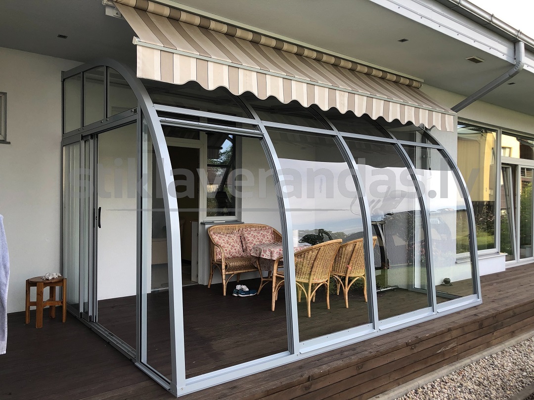 Stikla Verandas Terases Iestiklosana Veranda Berline 09