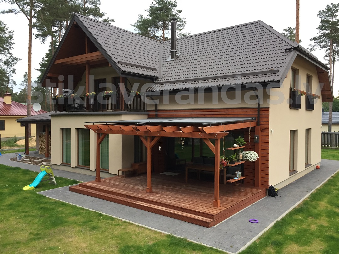 Stikla Verandas Terases Iestiklosana saules aizsardzibas sistemas markizes 01
