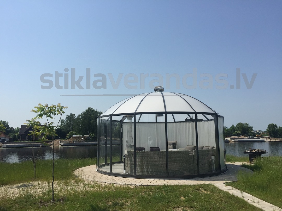 Stikla Verandas Paviljons Rondo 1