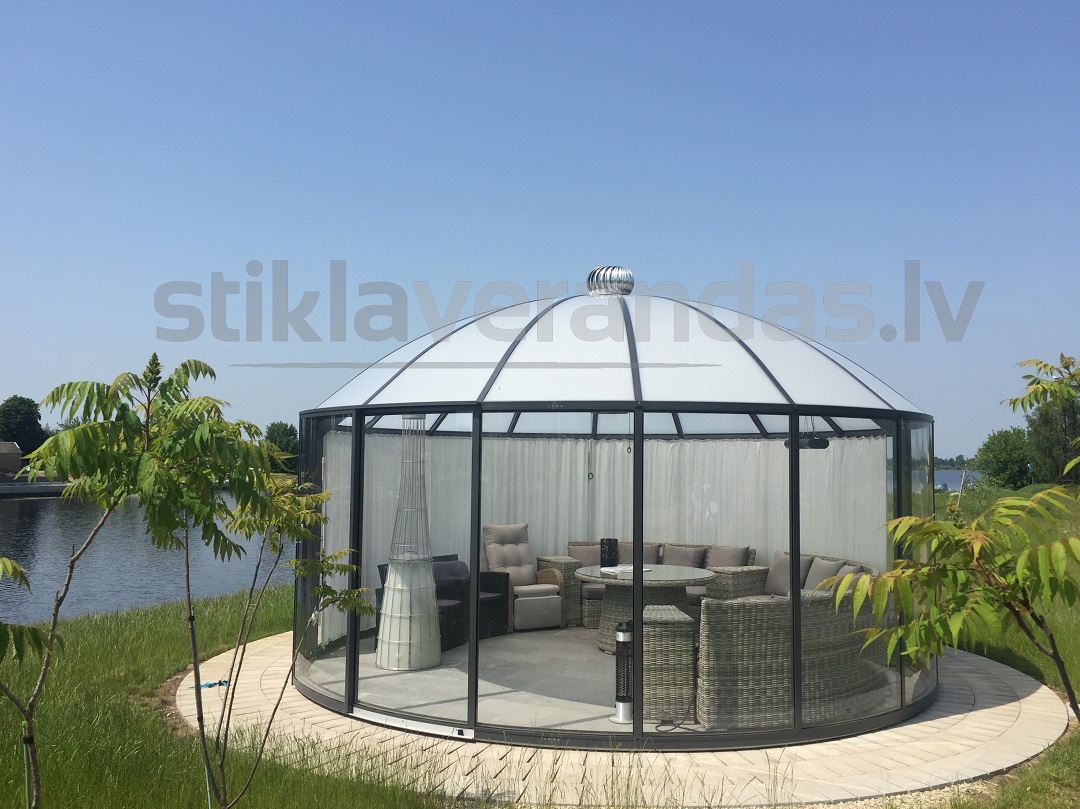 Stikla Verandas Paviljons Rondo 2