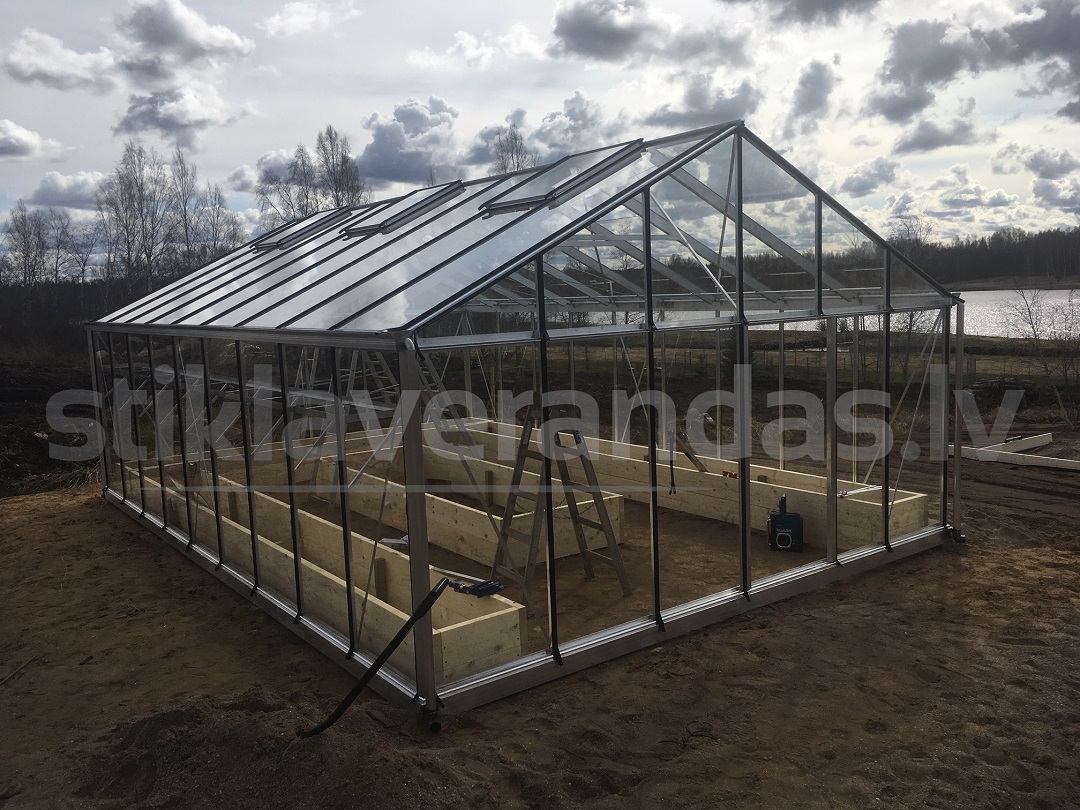 Stikla Verandas Kvalitativas Siltumnicas