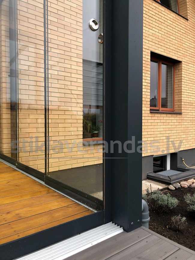 Stikla Verandas Terases Iestiklosana Veranda Top