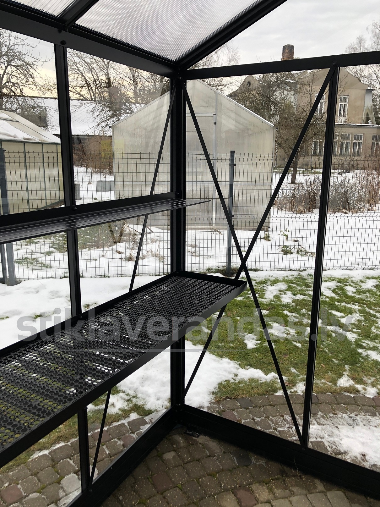 Stikla Verandas Kvalitativas Siltumnicas