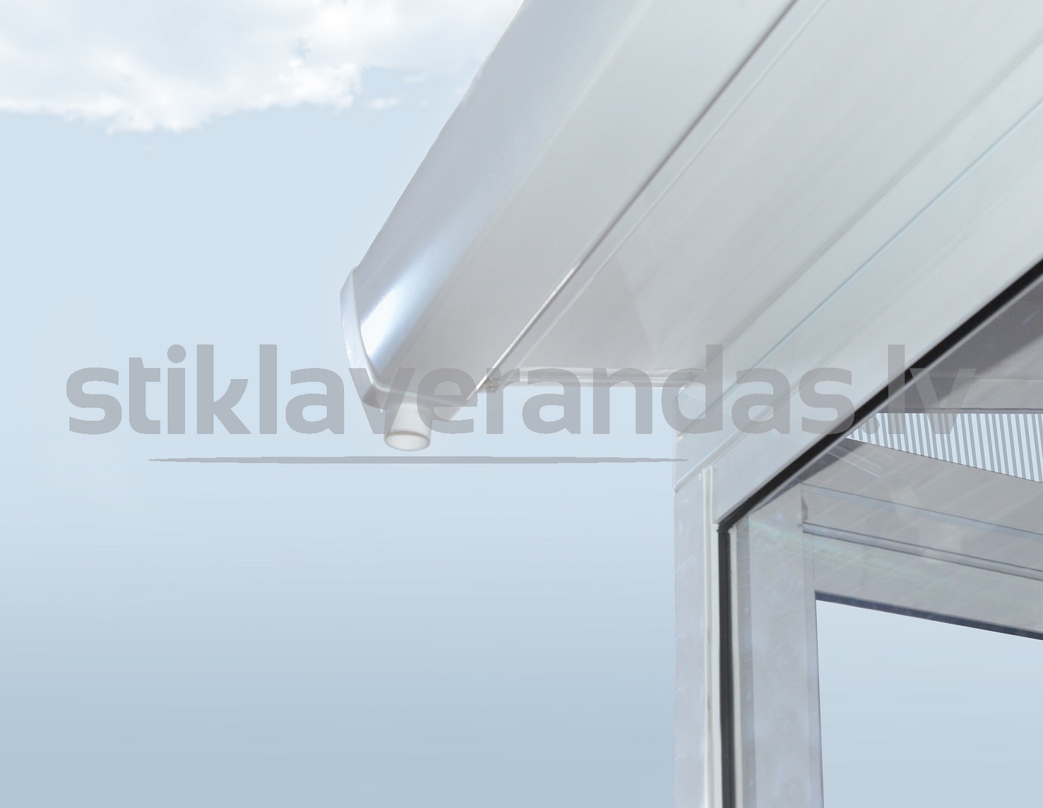 stikla verandas alumīnija veranda polikarbonāta jumts ance